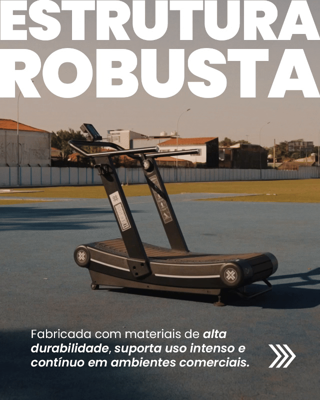 Kit 2 Esteiras Curva Air Runner com Tração EchoCross d1fitness