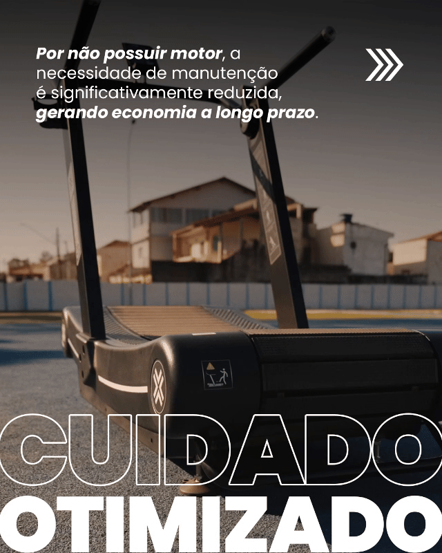 Kit 2 Esteiras Curva Air Runner com Tração EchoCross d1fitness