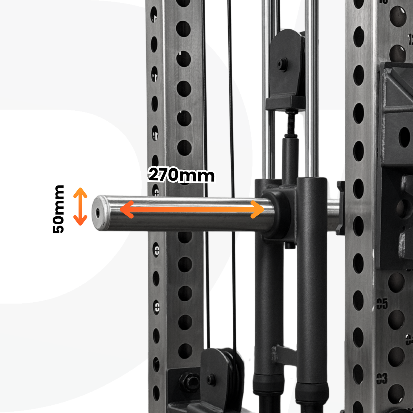 Half Rack PowerFlex com Roldanas