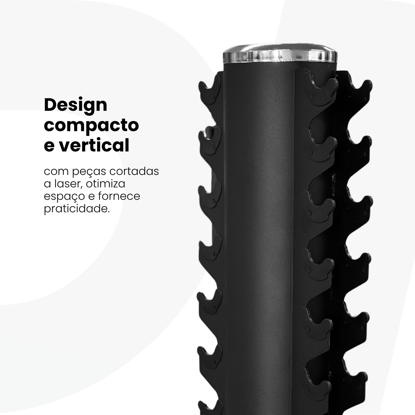 SUPORTE PARA HALTER DUMBBELL EXPOSITOR TORRE - D1Fitness