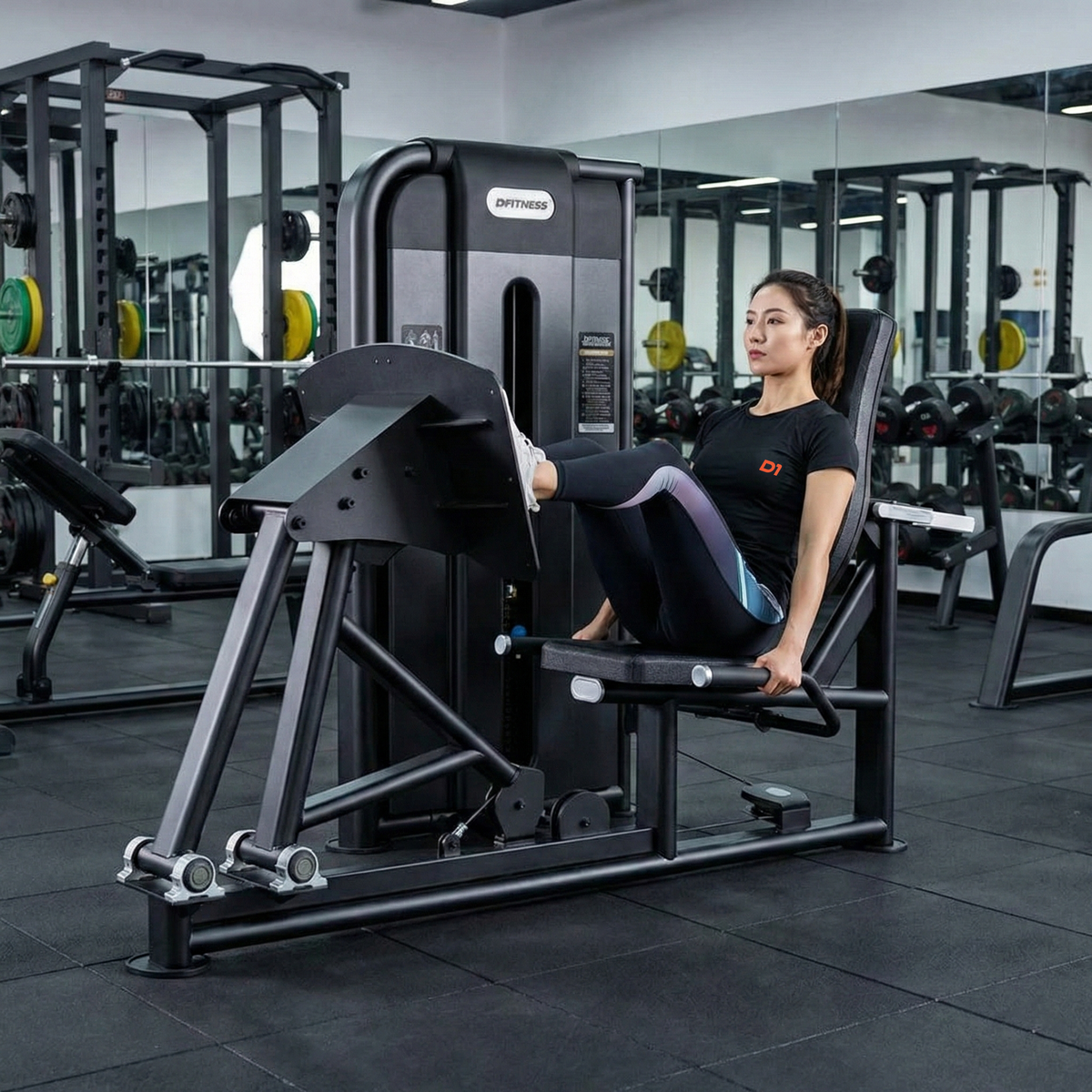 Kit Retrofit 1 — Puxada e remada baixa + flexor extensor + leg press horizontal