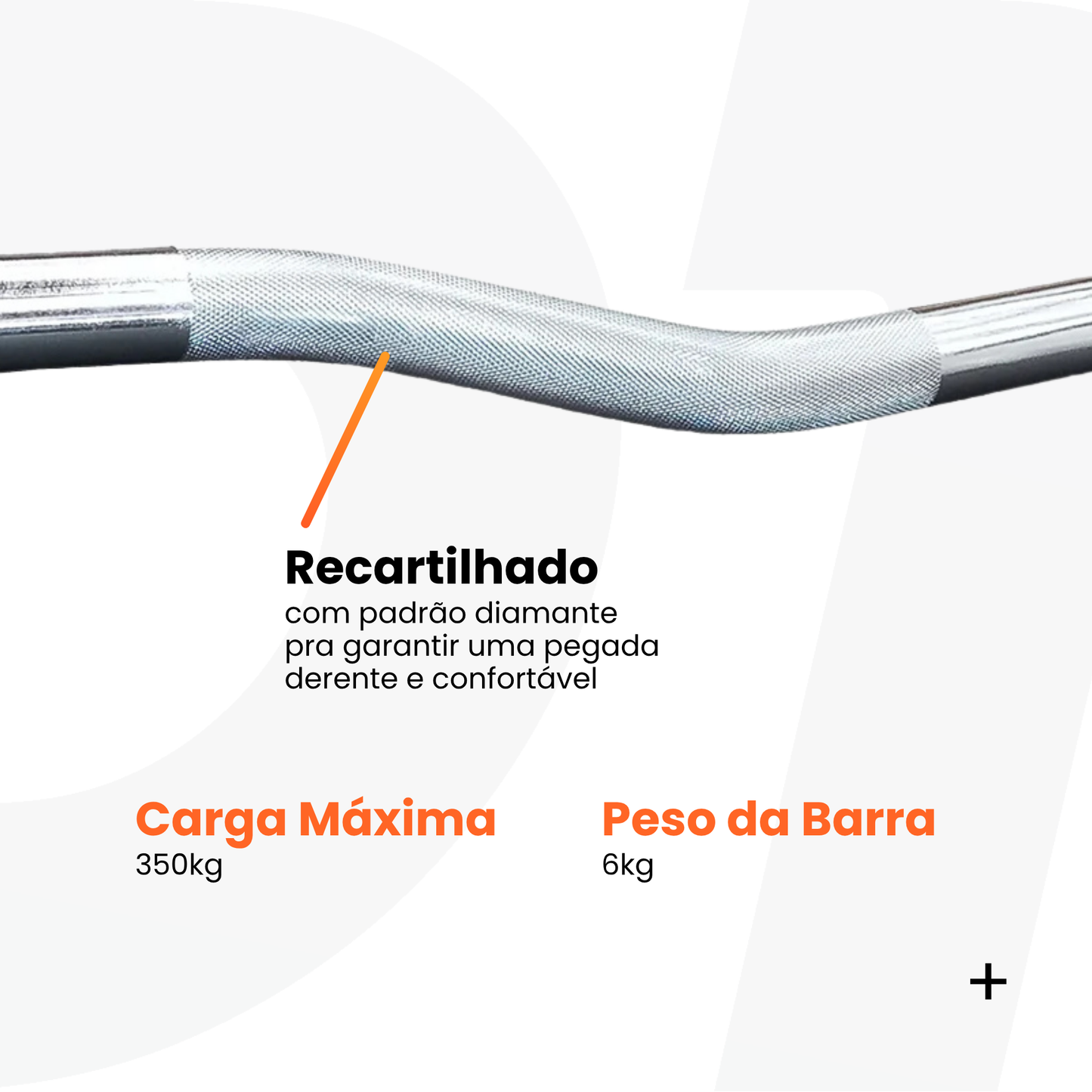 Kit Barras W 1,20m + Barra Reta 1,8m