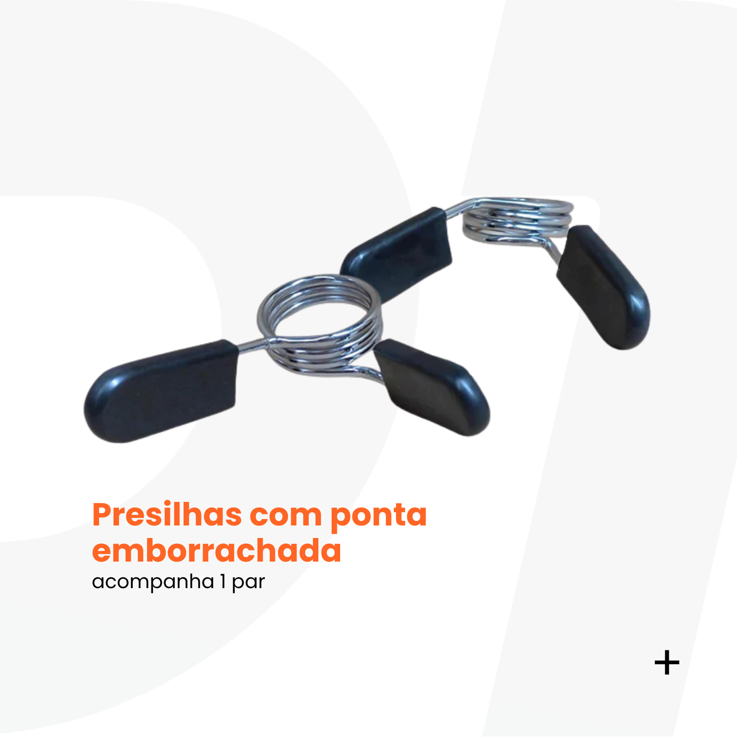Barra Reta 1,8m com presilha 28mm Lock Press
