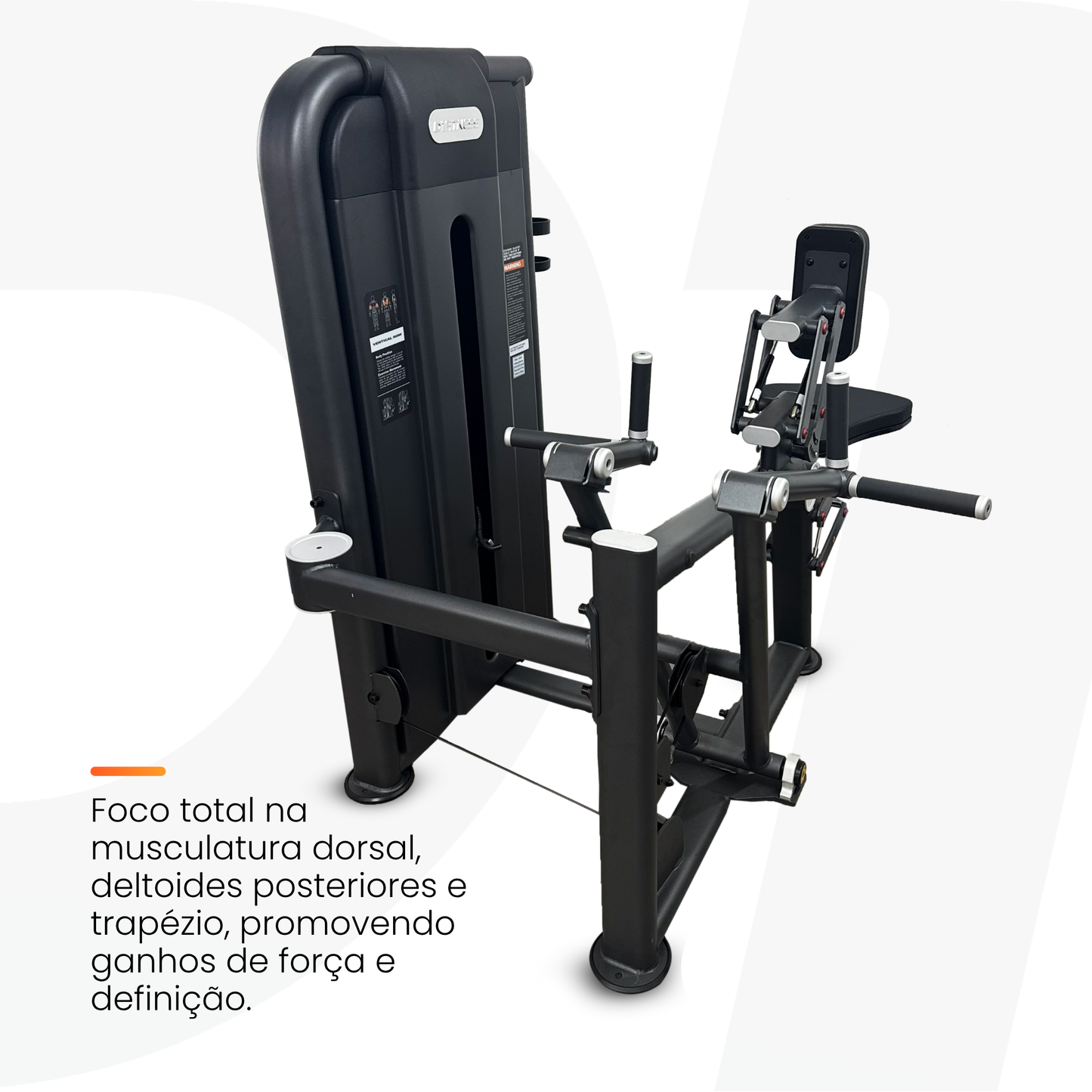 Remada Baixa Multipegada - D1Fitness