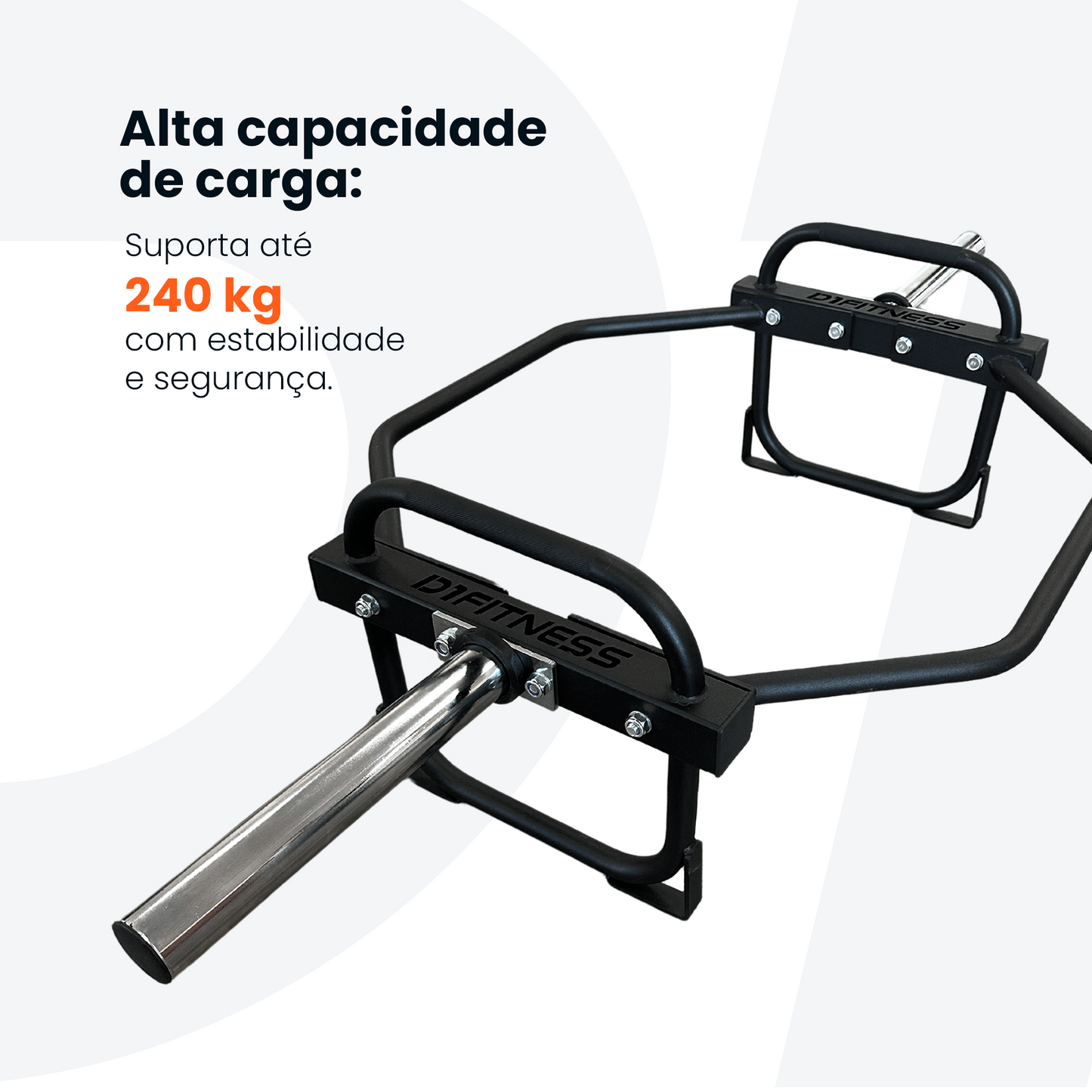Barra Hexagonal - Trap Bar Pro - D1Fitness