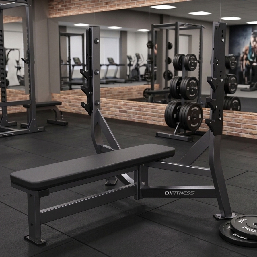 Banco Supino Reto Square Max D1fitness