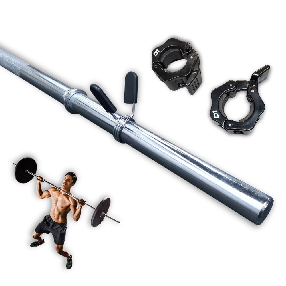 Barra Reta 1,8m com presilha 28mm Lock Press