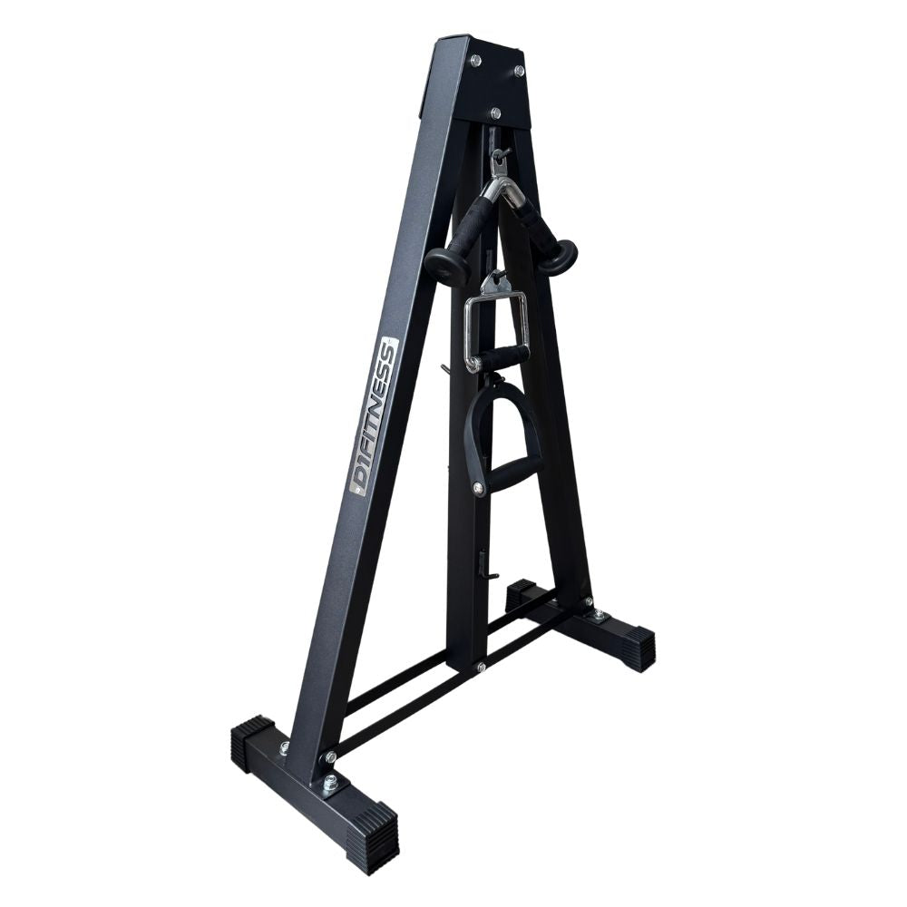 Suporte Expositor Triangular para Puxadores Musculação
