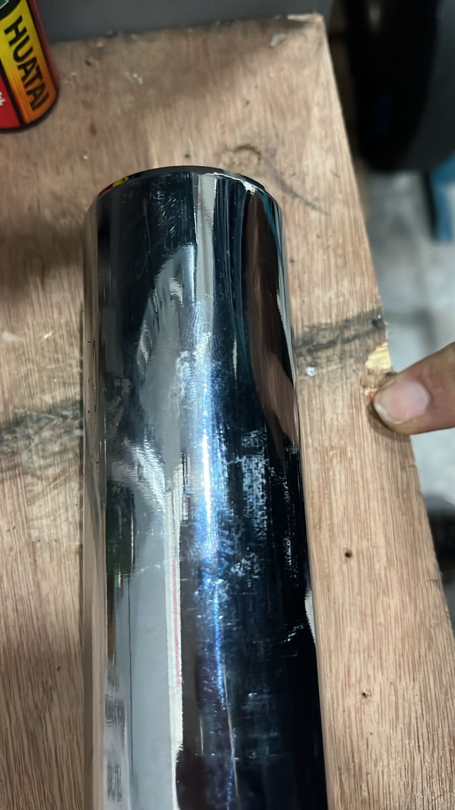 Barra Olímpica 1,70m Júnior Técnica Cromada 10kg - C/ Rolamento (OUTLET)