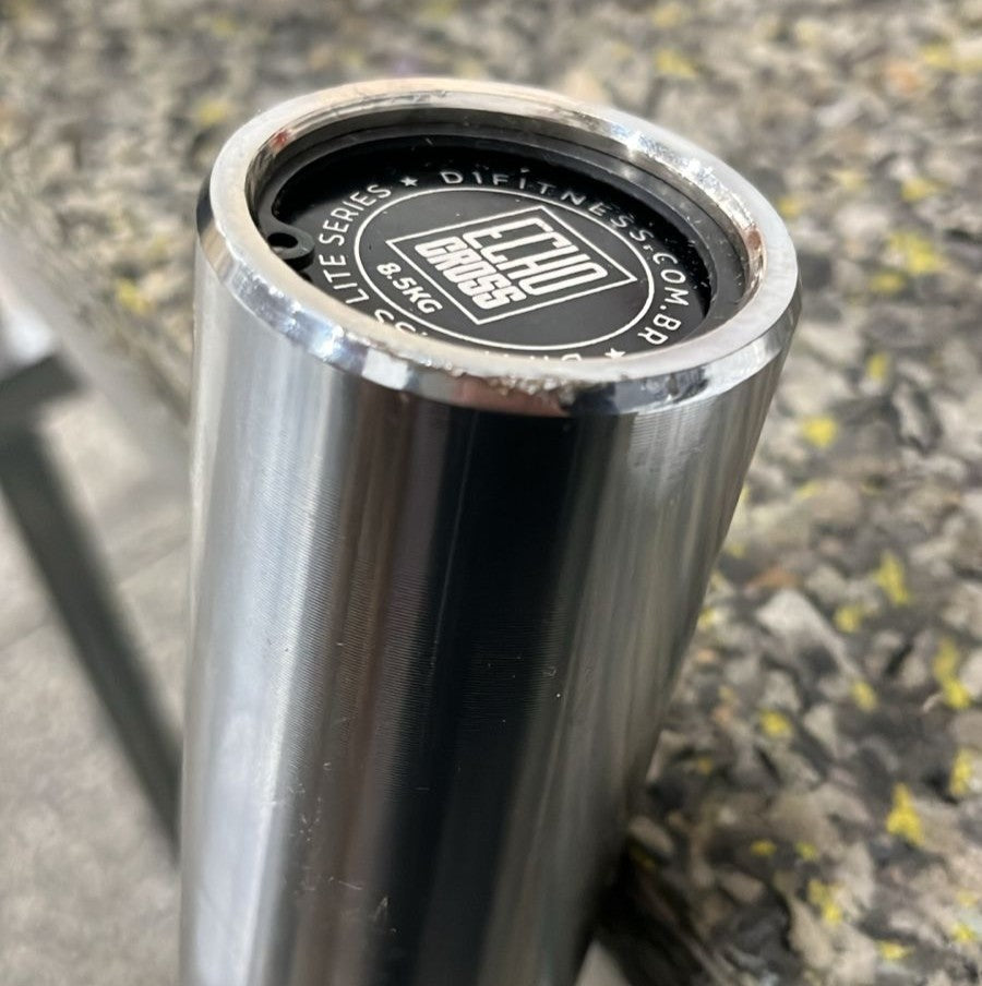 Barra Olímpica Reta Para Musculação 1,2m - Cromada (OUTLET)
