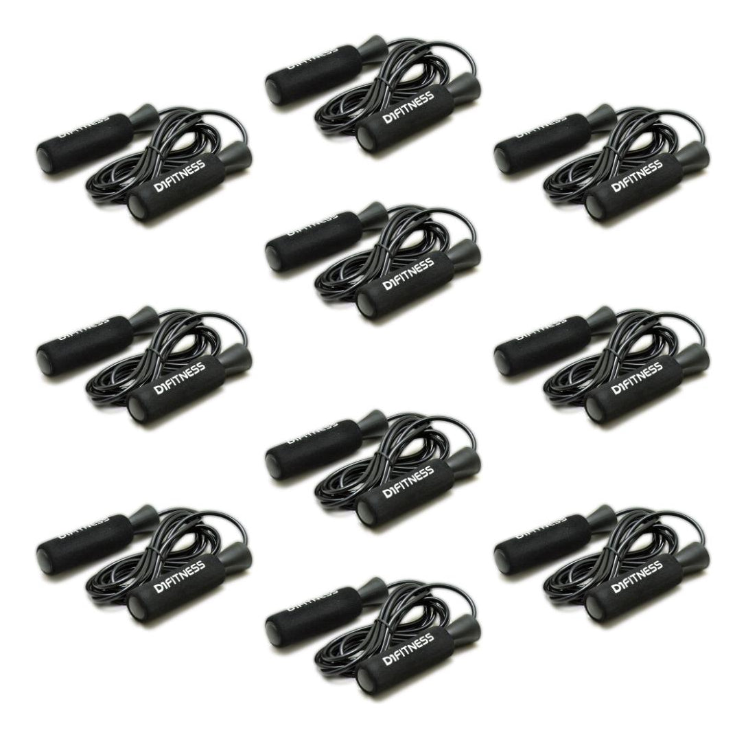 Kit 10 Cordas de Pular Com Rolamento