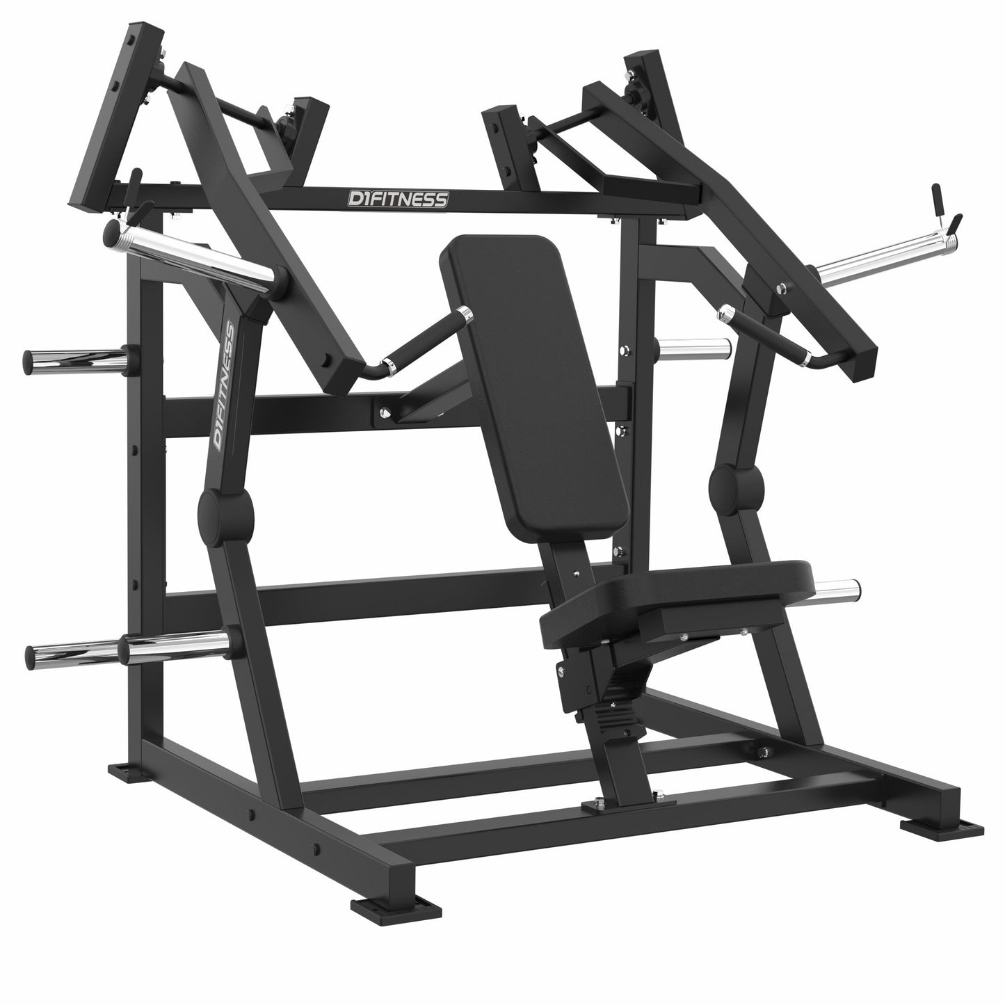 Supino Inclinado Iso Lateral Articulado Square Max - D1Fitness
