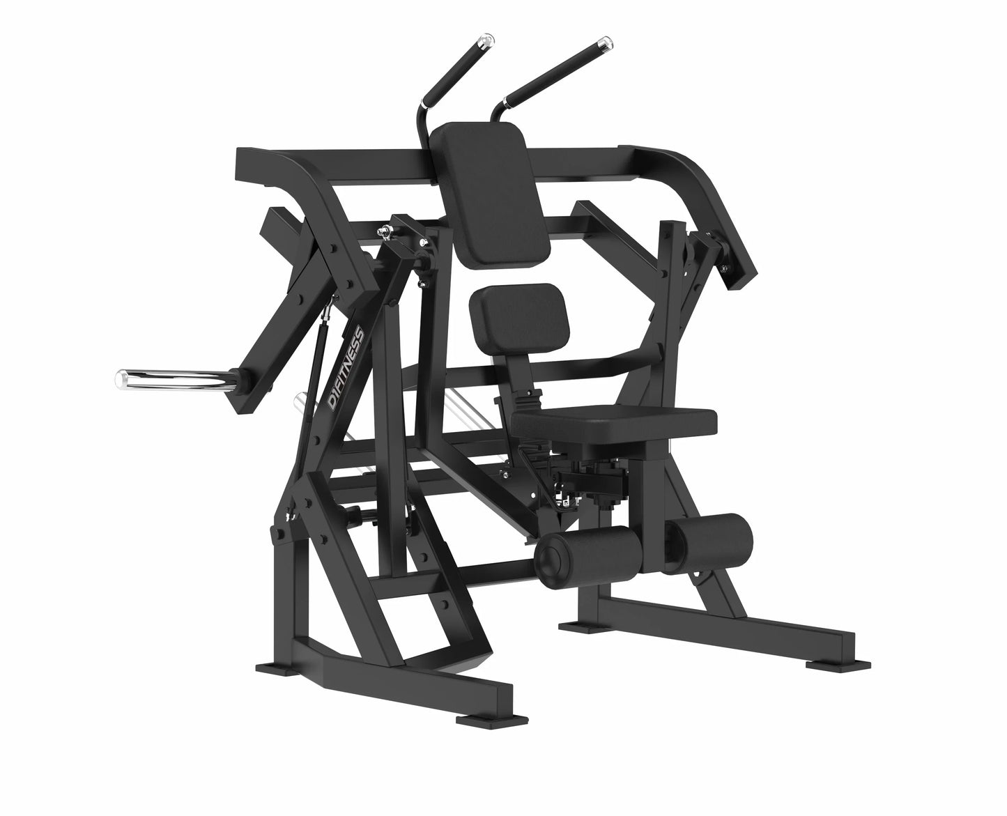 Abdominal Oblíquo Máquina Articulada Plate Load Square Max - D1Fitness