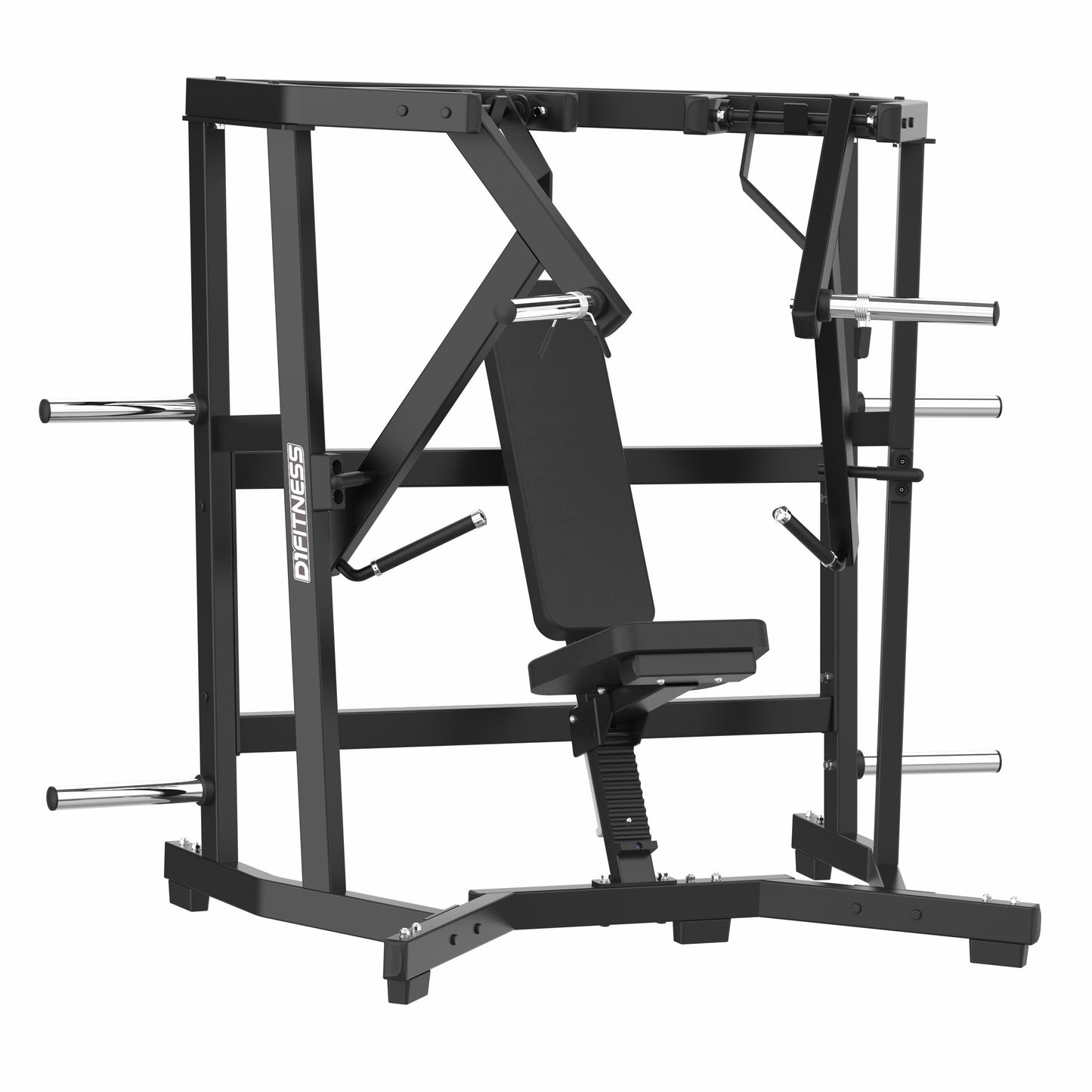 Supino Reto Convergente Iso-Lateral Articulado Square Max - D1Fitness