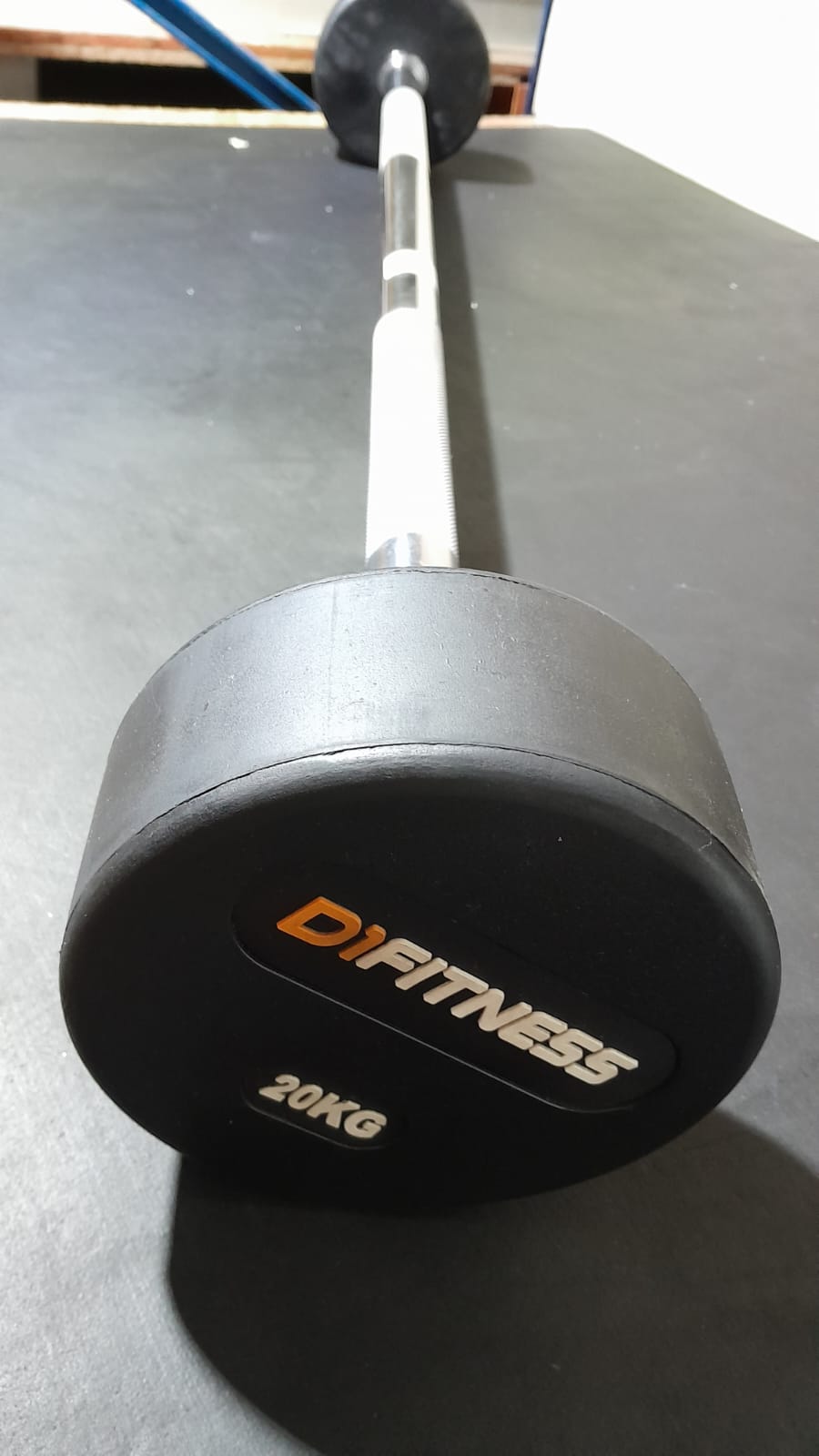 Barra Reta Montada - Borracha Virgem 20kg - Usada