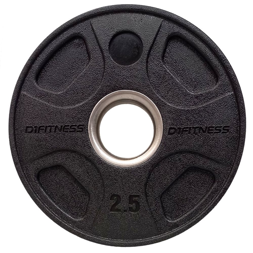 Anilha Elite Emborrachada - 4 Grips