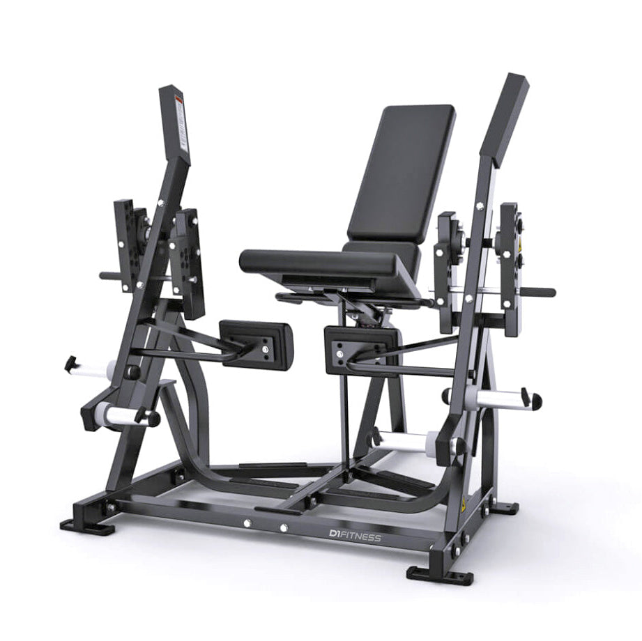 Extensor de Joelhos Articulado Iso Lateral Square Max - D1Fitness