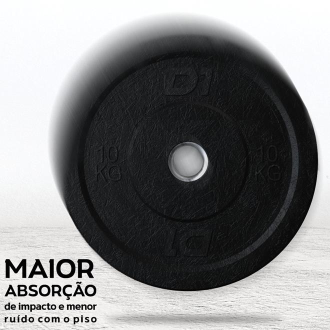 Kit Barra Olímpica Feminina + Anilha 10kg + Presilha