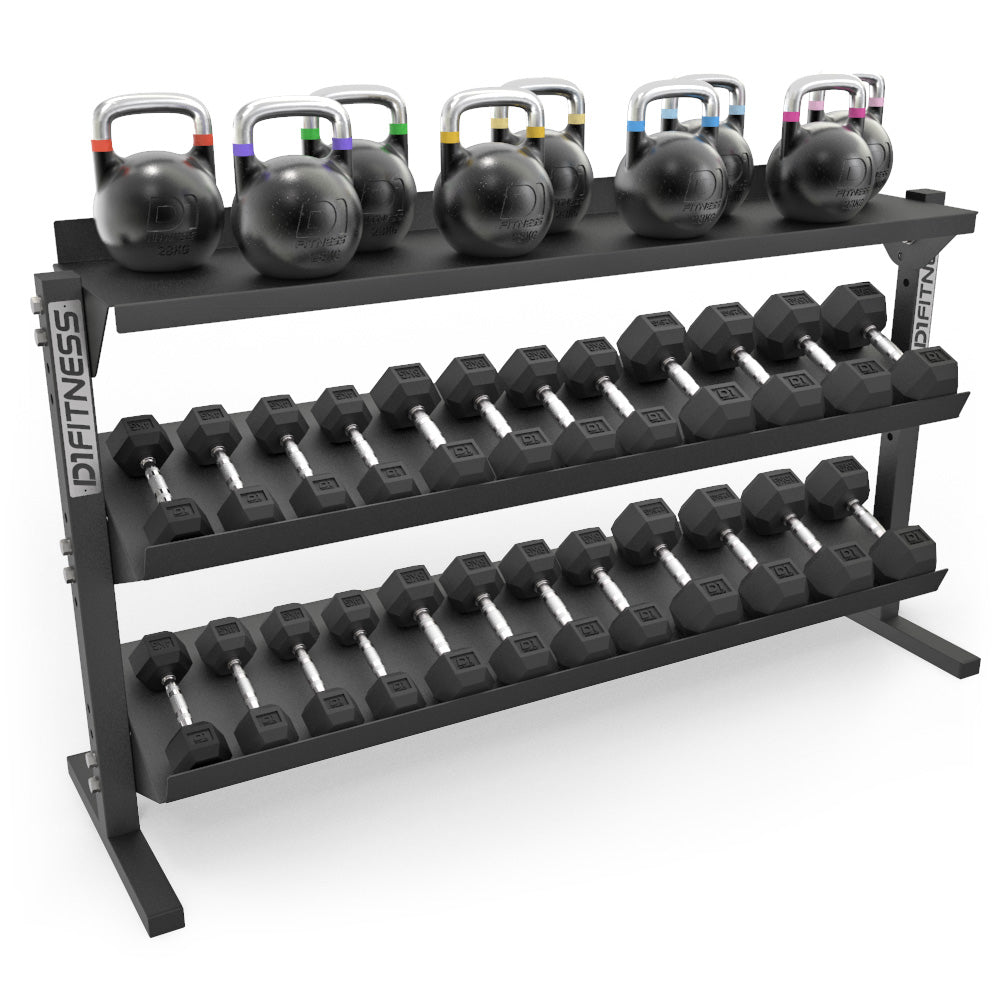 01B suporte dumbbell e kettelebell