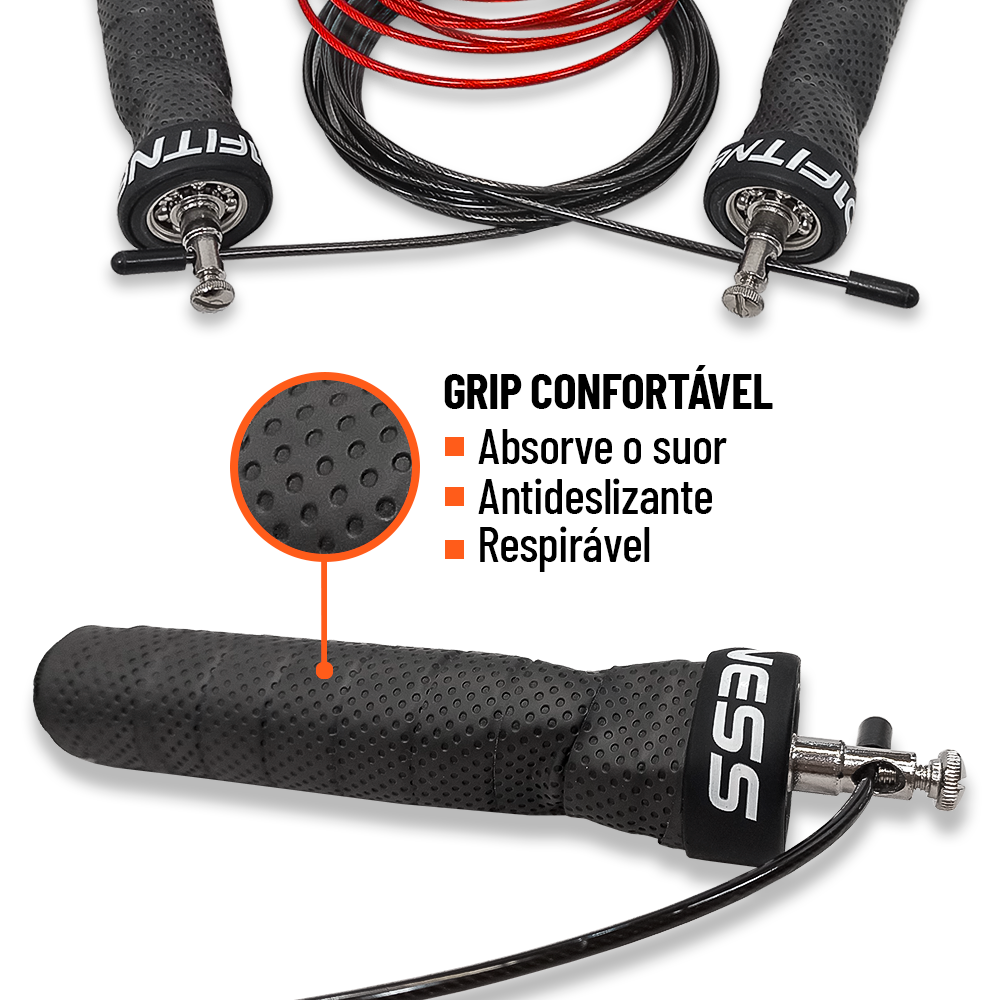 Corda-de-pular-Speed-Rope-com-Rolamento-D1fitness-Grip