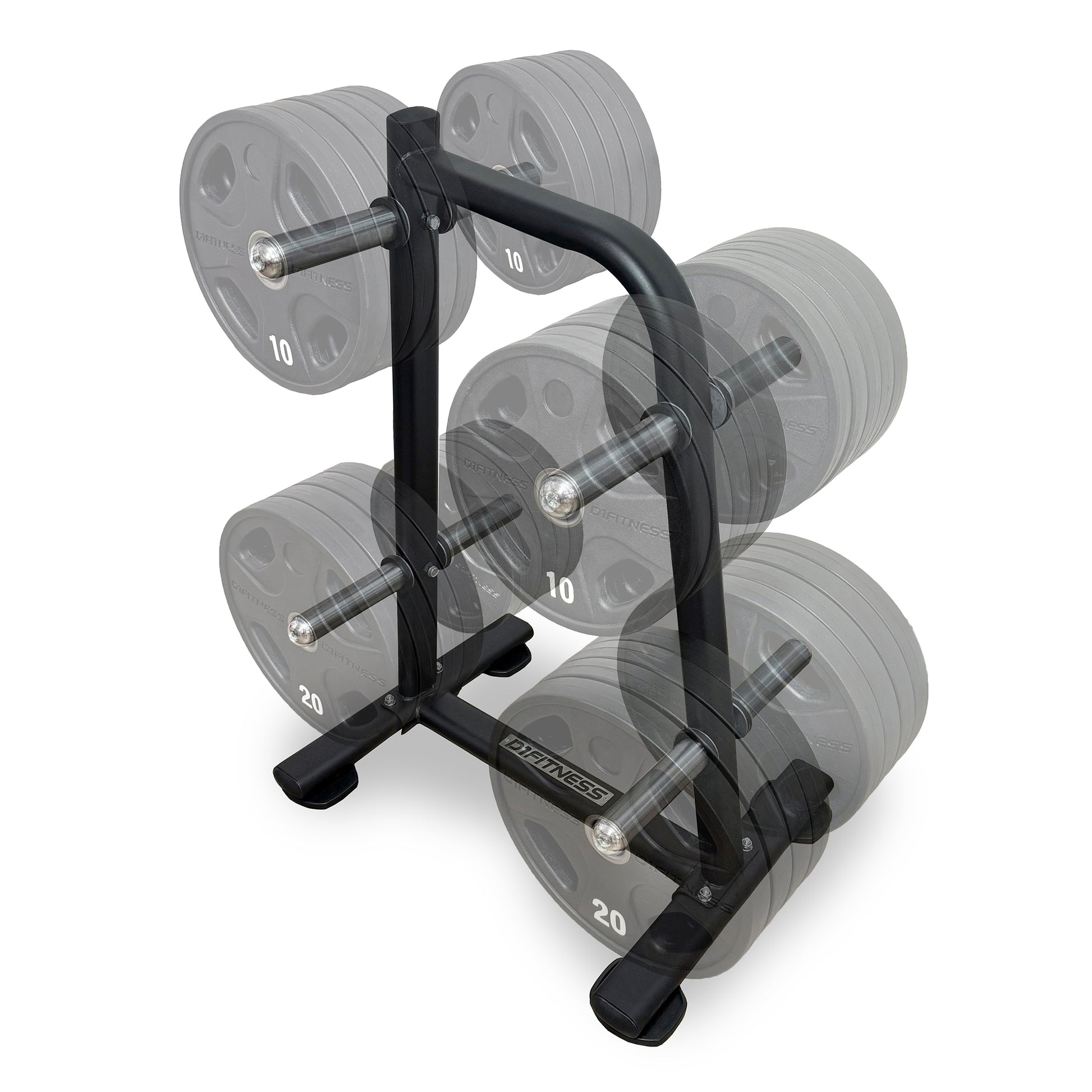 Suporte Para Anilha 8 Mangas Cromadas - D1Fitness