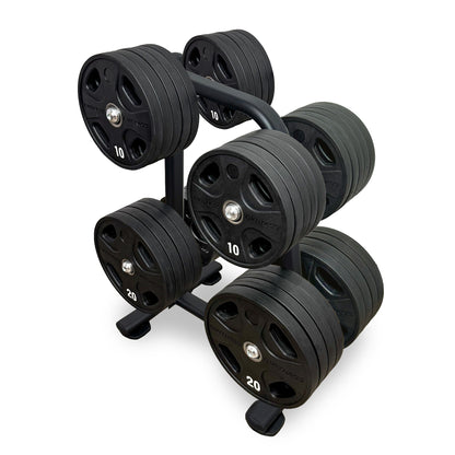 Suporte Para Anilha 8 Mangas Cromadas - D1Fitness
