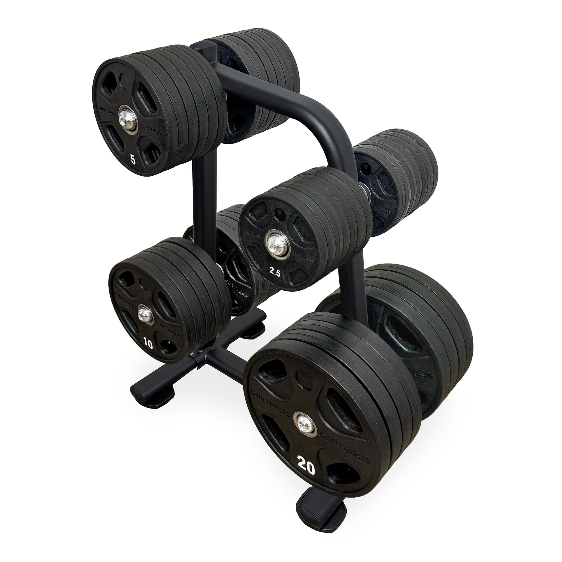 Suporte Para Anilha 8 Mangas Cromadas - D1Fitness