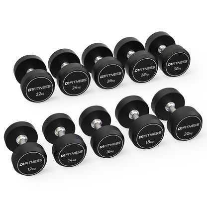 Kit Dumbbell Rubber Elite