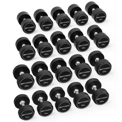 Kit Dumbbell Rubber Elite