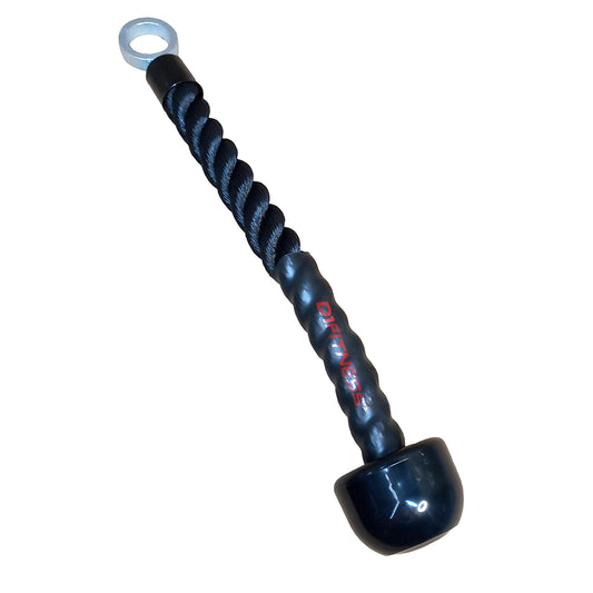 Puxador Unilateral Tríceps Corda Pulley - Emborrachado