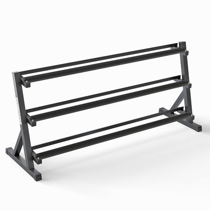 Kit Suporte Expositor Longo + Halteres (1 a 30kg)