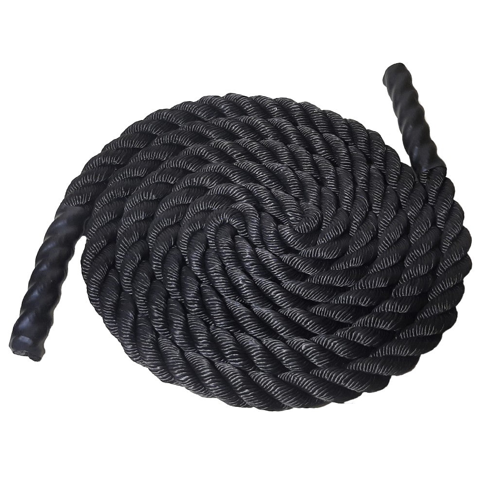 Corda Naval Rope Training - Torcida - 36mm - Preta - D1Fitness