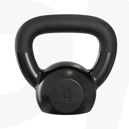 Kettlebell Emborrachado IronCast - Alça Longa