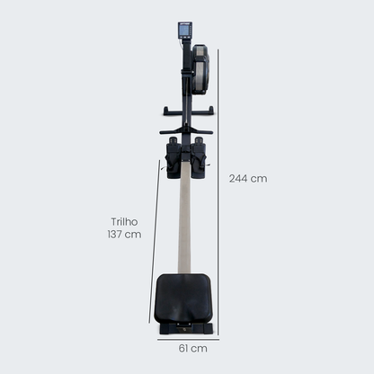 Remo Seco - Indoor Air Rower EchoCross Pro - D1Fitness