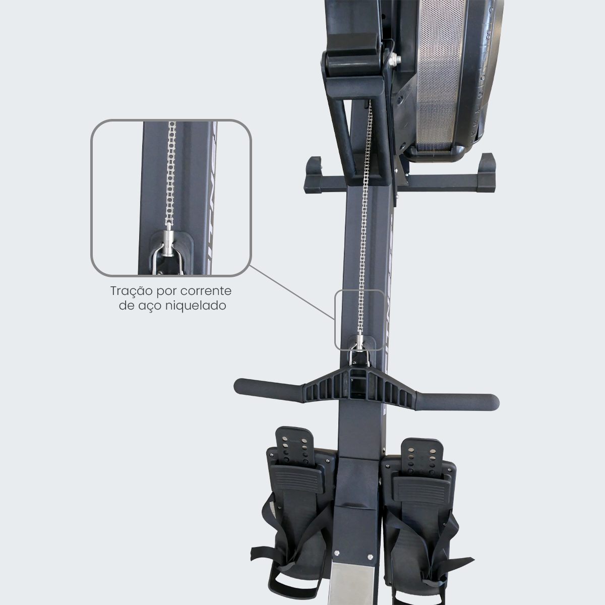 Remo Seco - Indoor Air Rower EchoCross Pro - D1Fitness