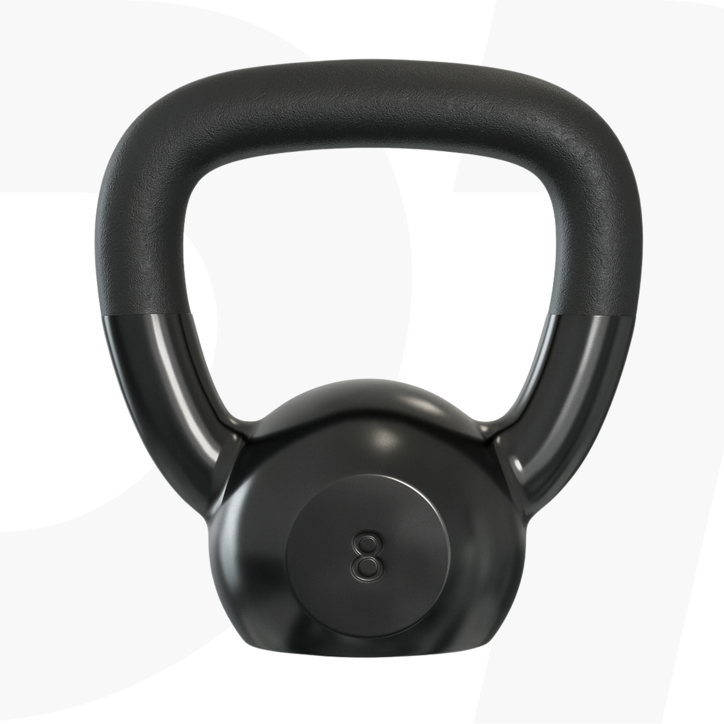 Kettlebell Emborrachado IronCast - Alça Longa