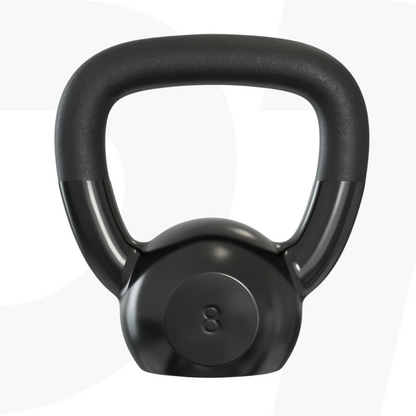 Kettlebell Emborrachado IronCast - Alça Longa