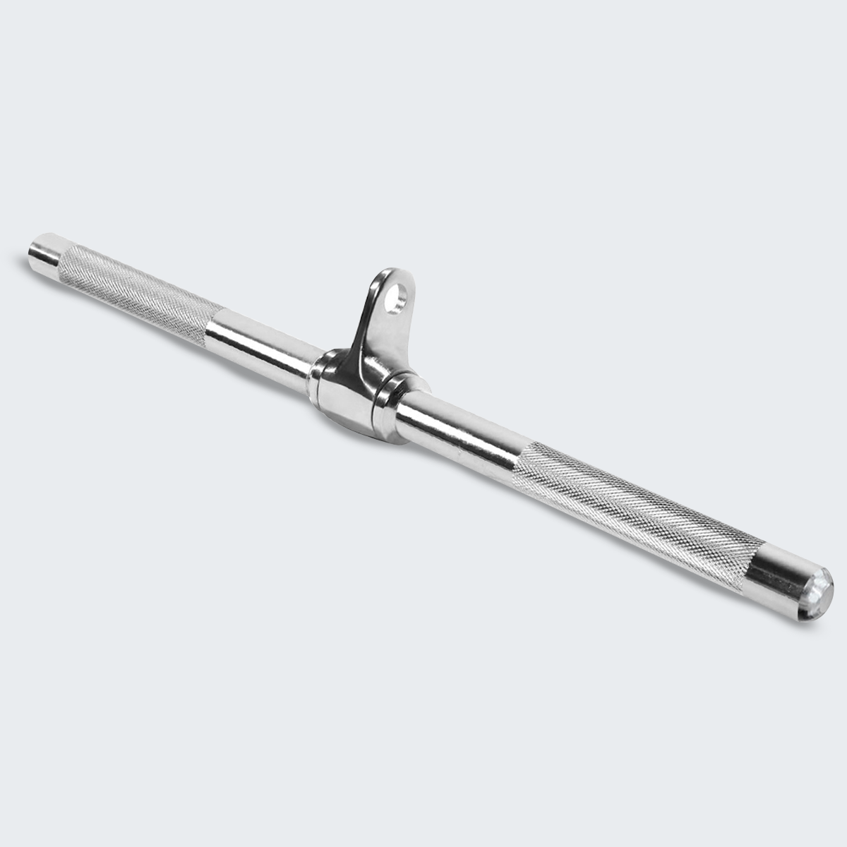 Puxador Pulley Tríceps Barra Reta Cromada C Rolamento