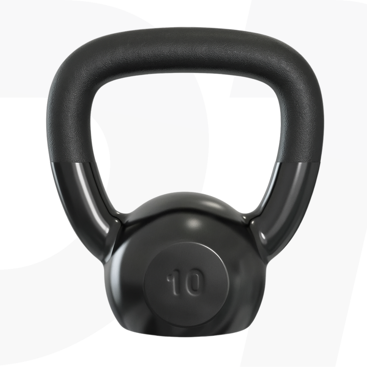 Kettlebell Emborrachado IronCast - Alça Longa