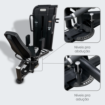 Adutor e Abdutor de Quadril - D1Fitness