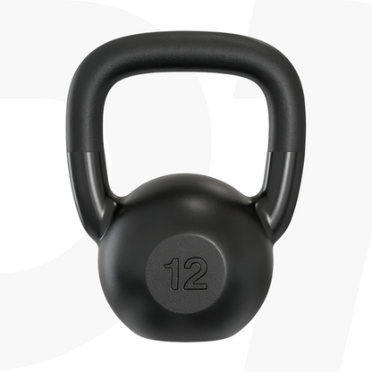 Kettlebell Emborrachado IronCast - Alça Longa