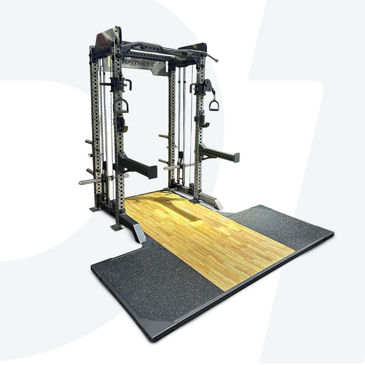 Half Rack PowerFlex com Roldanas e Plataforma