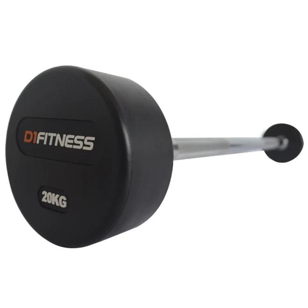 Barra Reta Montada - Borracha Virgem 20kg - Usada