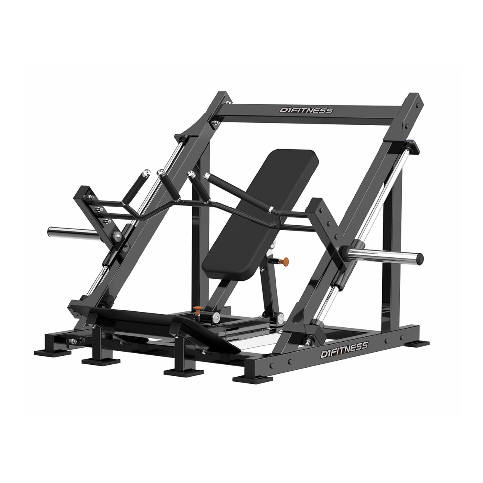Remada Curvada Linear Guiada Square Max - D1Fitness