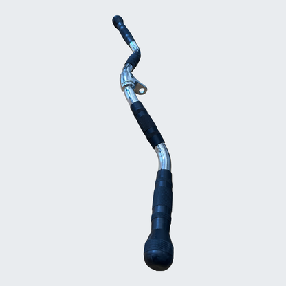 Puxador Pulley Barra W Curva Emborrachado com Giro - D1Fitness