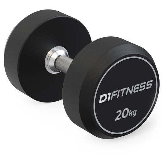 Dumbbell Rubber Elite 20kg (OUTLET)