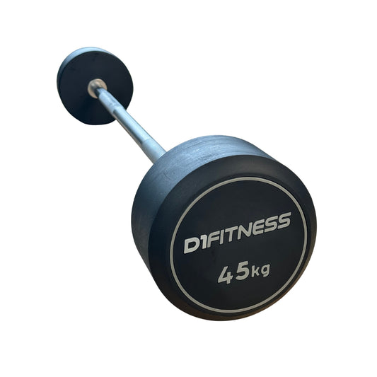 Barra Montada Reta Emborrachada - Elite 45kg (OUTLET)