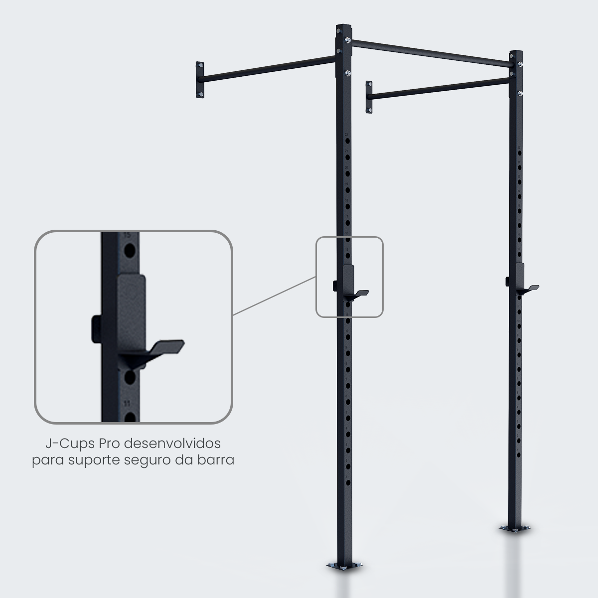 Rack de Agachamento e Supino de Parede