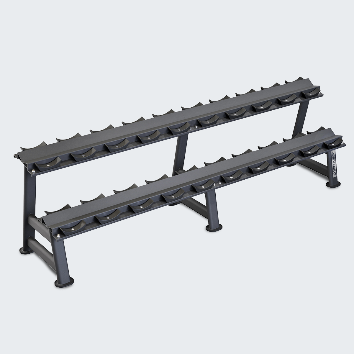 Suporte Estante de Dumbbells Elite - 10 pares - D1Fitness