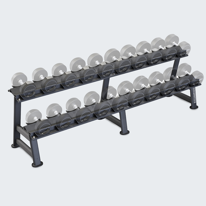 Suporte Estante de Dumbbells Elite - 10 pares - D1Fitness